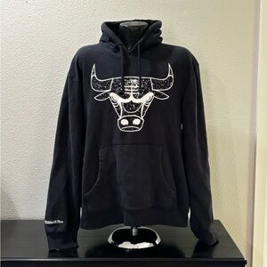 Bulls Hoodie by Mitchell and Ness. Size 2XL